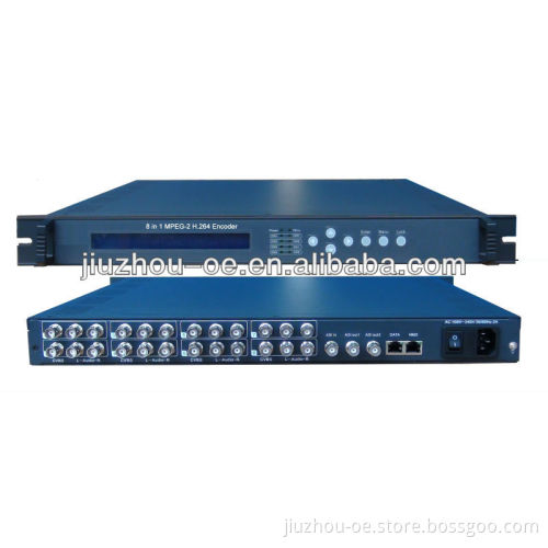8 in 1 MPEG-2/H.264 SD encoder